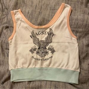 Harley Davidson crop top